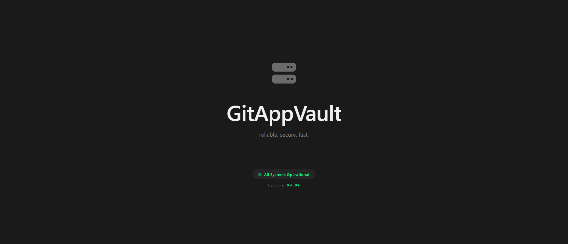Forensic screenshot of gitappvault.beer showing the phishing page layout