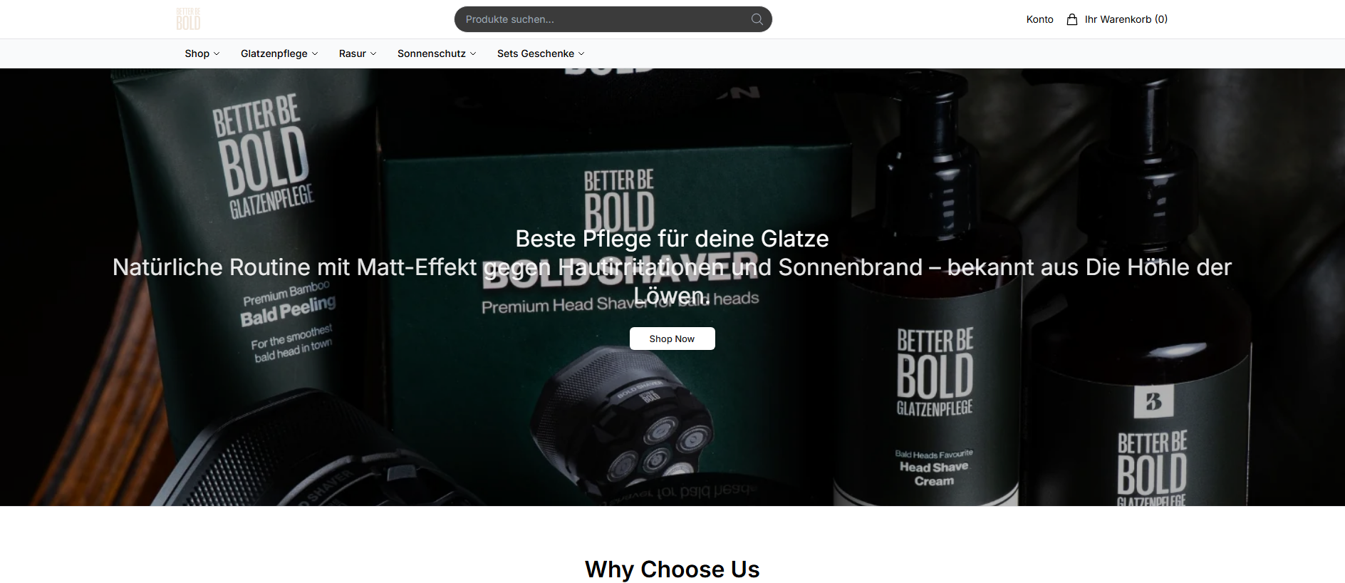 Stored capture of bettrglow.shop