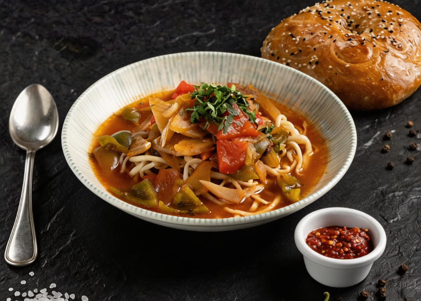 Laghman Soup dish