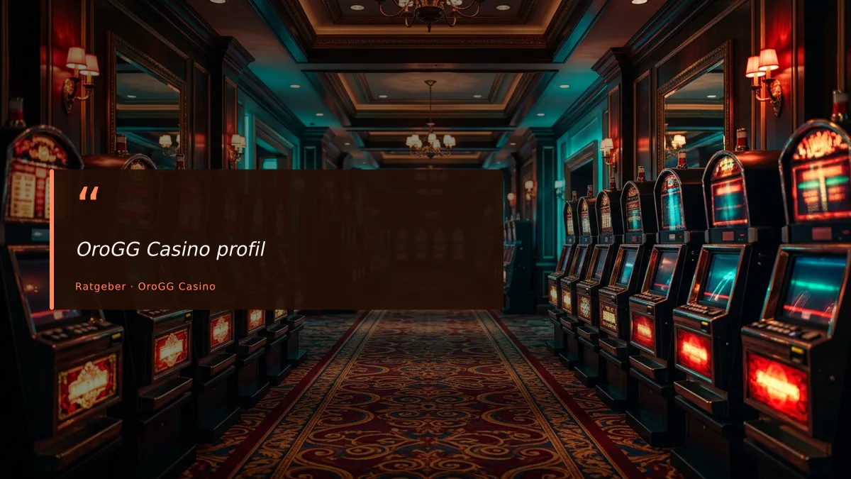 OroGG Casino profil