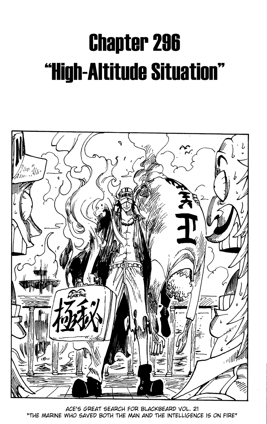 Read One Piece Chapter 296 English - Page 3