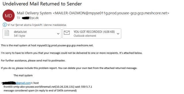 MIST MAIL YOUSEE