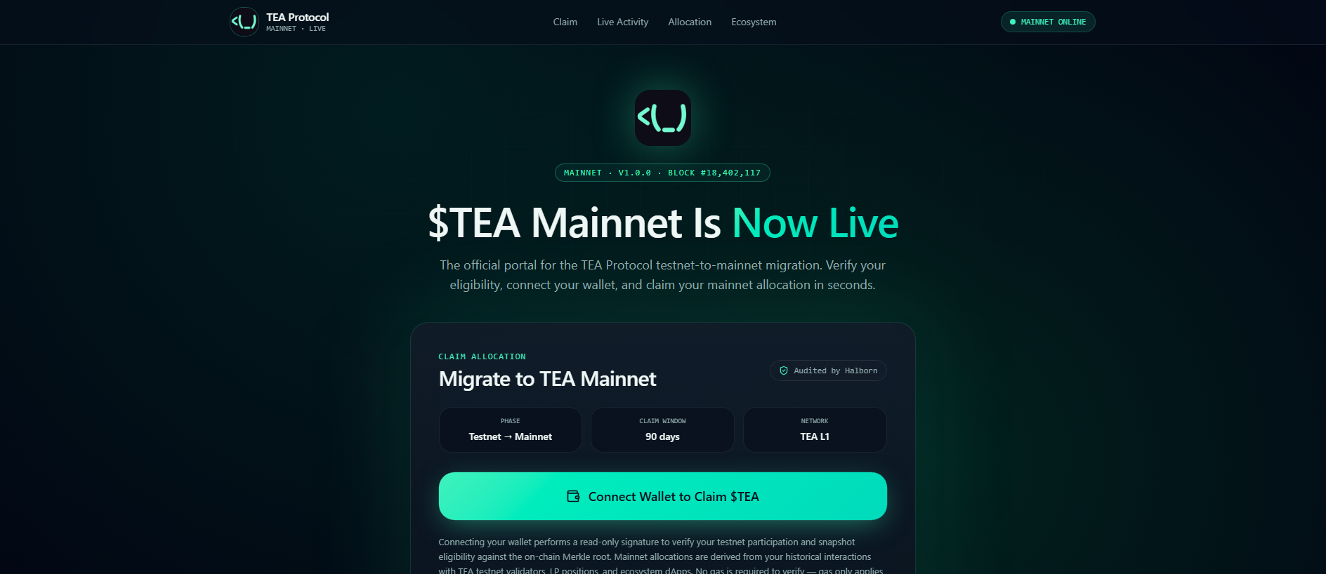 Screenshot of tealayer2.com