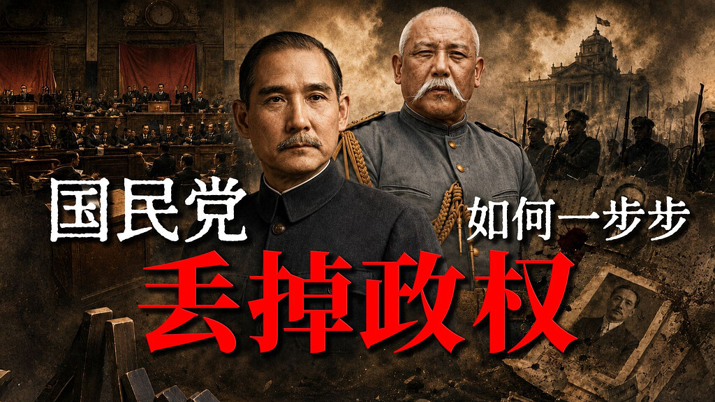 【安州牧最新充电视频】国民党，是如何一步步丢掉政权的？《北洋时代08》06-05【附往期】