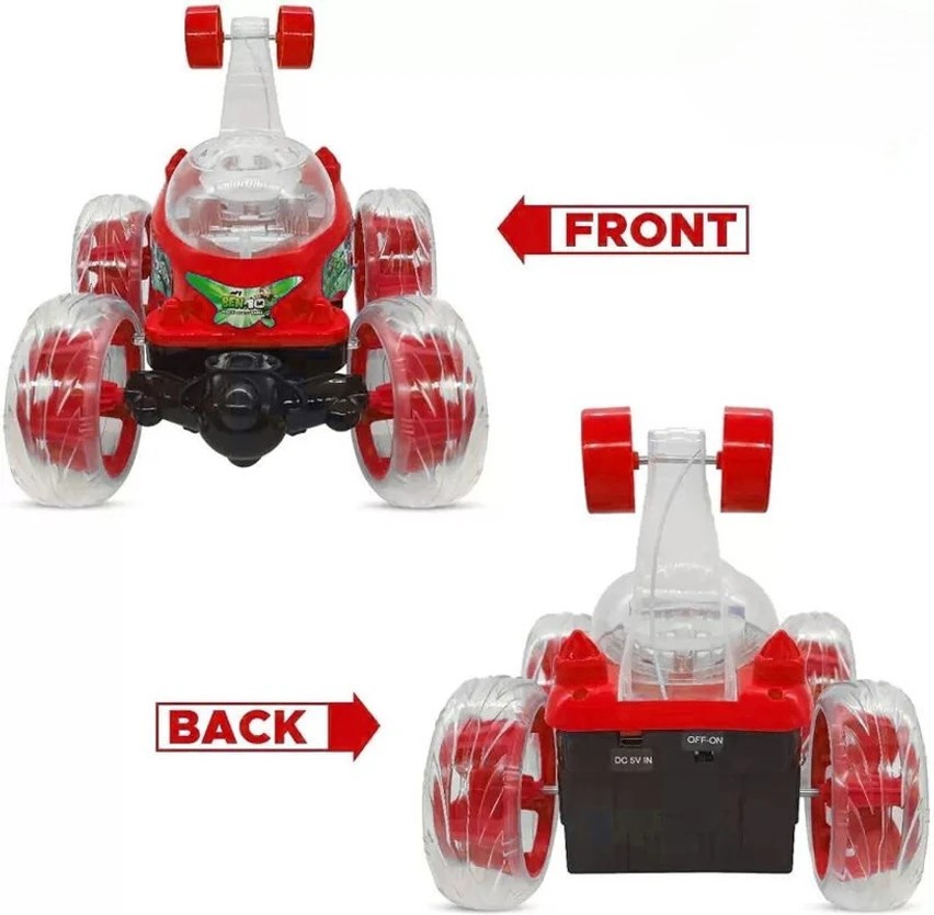 Remote Control Light & Sound Stunt Car photo 5