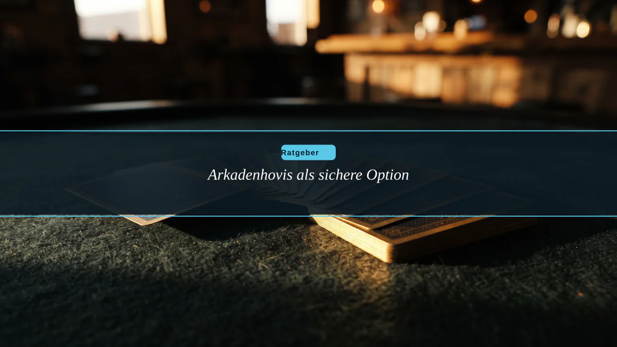 Arkadenhovis als sichere Option