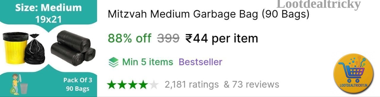 Garbage Bags Starts | Huge Savings Offer
