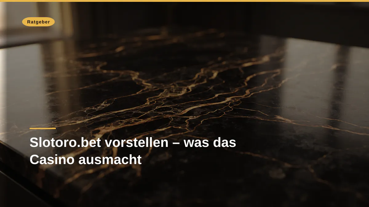 Slotoro.bet vorstellen – was das Casino ausmacht