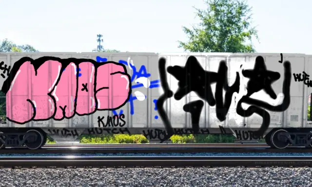 Graffiti artwork by ACE