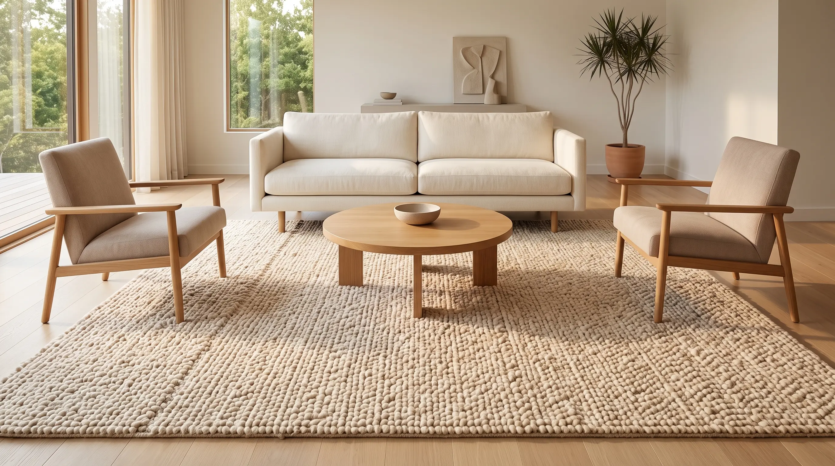 Massive Highly Textured Rug