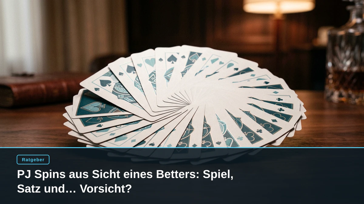 PJ Spins aus Sicht eines Betters: Spiel, Satz und… Vorsicht?