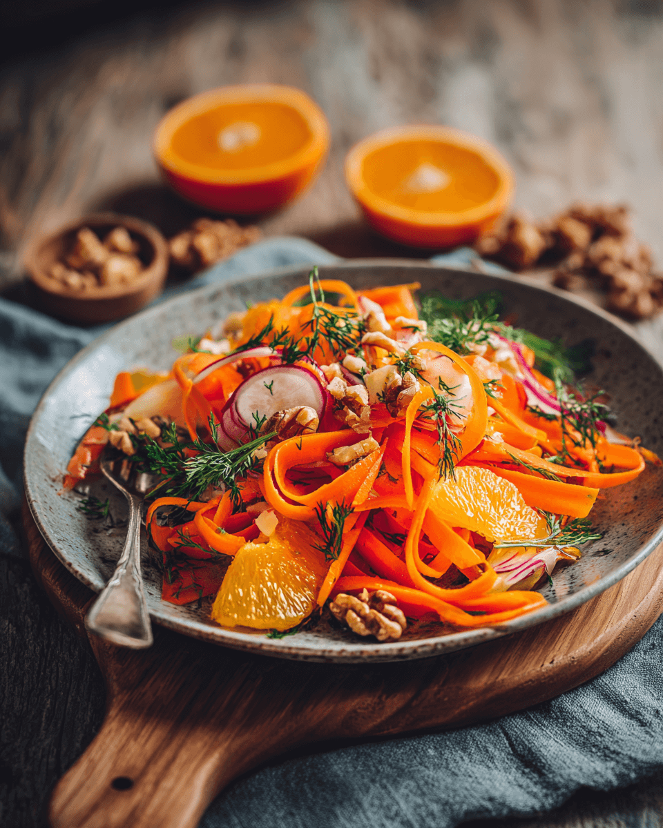 How To Make A Perfect Carrot And Orange Salad On Your Next Hike step photo