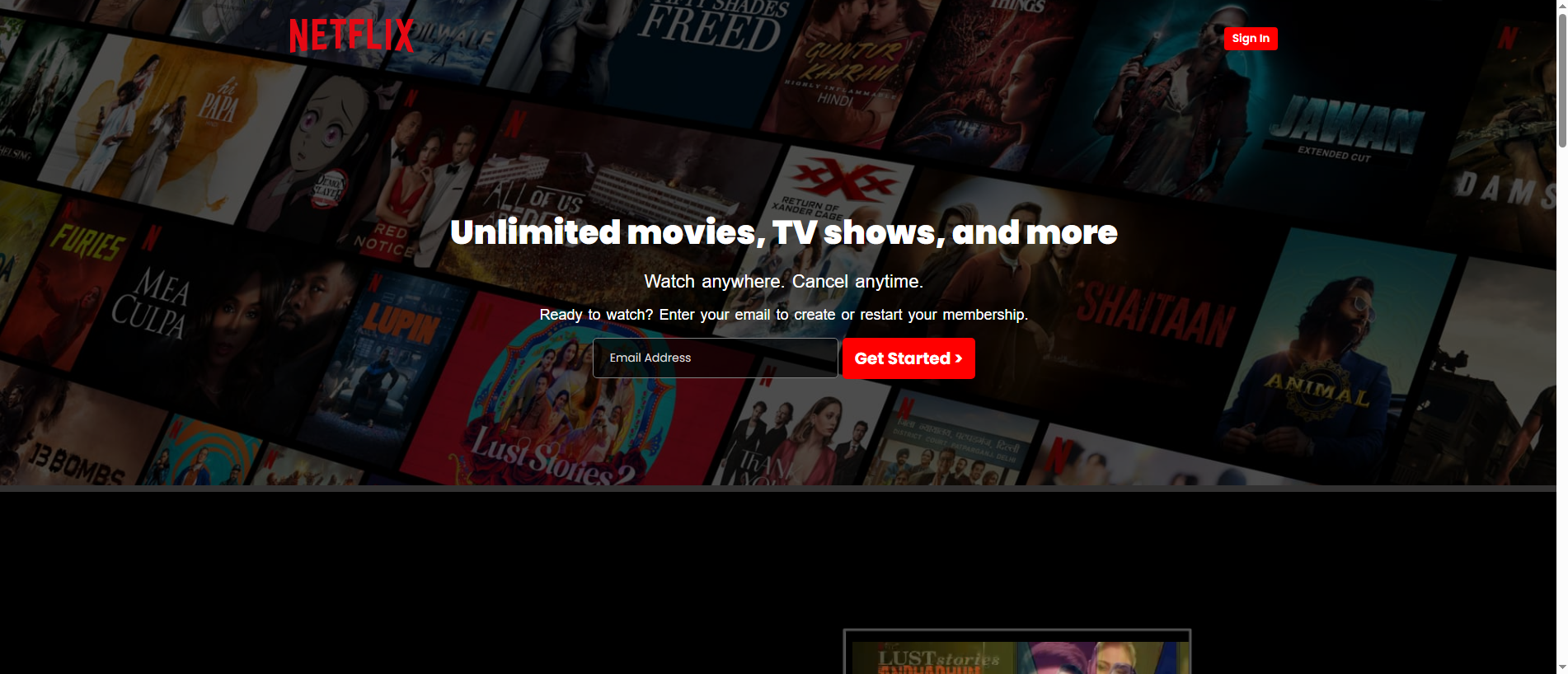 Stored capture of netflic-123.netlify.app