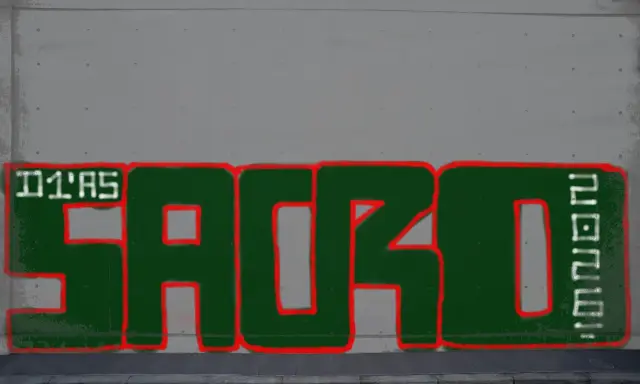 Graffiti artwork by H812