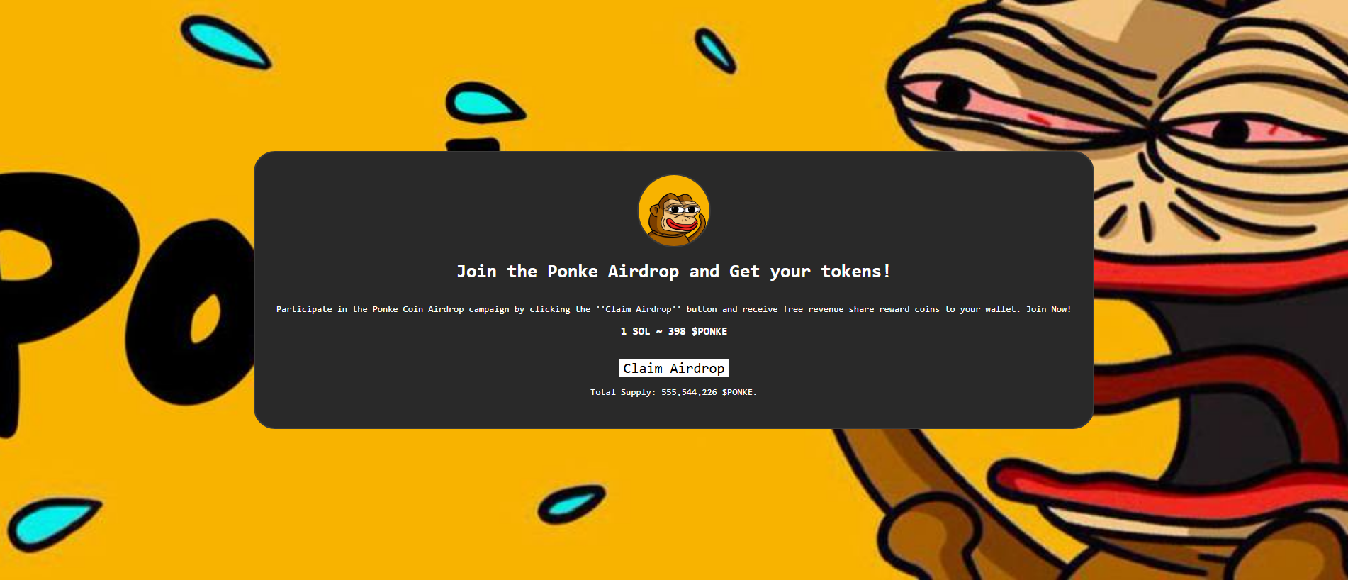 Stored capture of ponkerevairdrop.pages.dev