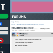 Recover password 1