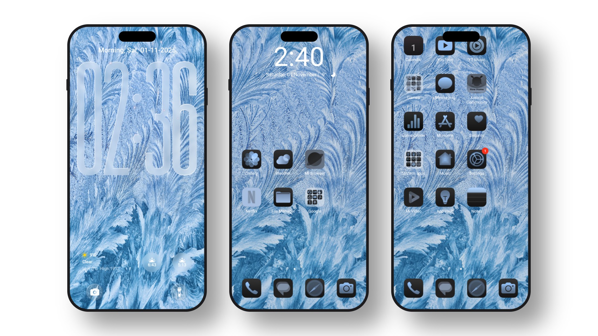 Frostfall HyperOS Theme