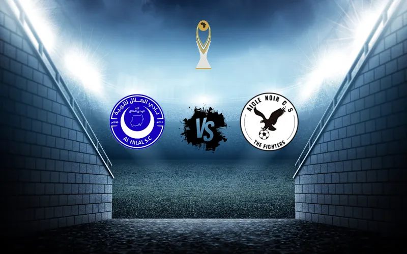 مباراة أيجل نوار و الهلال السوداني