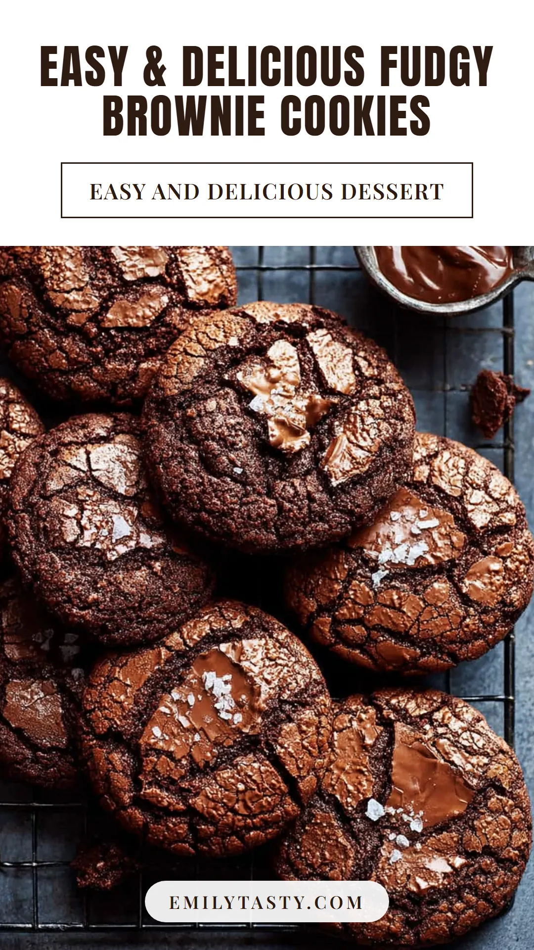 Indulge in these delicious fudgy brownie cookies that are a chocolate lover's dream come true. With their rich, gooey center and a slightly crispy edge, these cookies are easy to make and perfect for satisfying your sweet tooth. They come together in just one bowl, making cleanup a breeze. Ideal for holiday baking or anytime you need a quick dessert fix. Don't miss out on this delightful treat! Click to discover the full recipe.