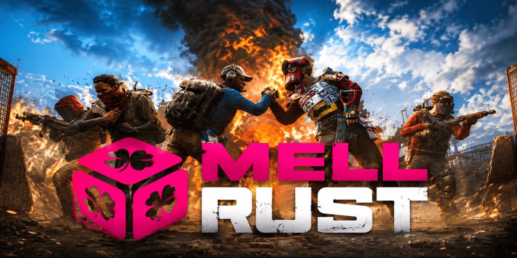 MELLRUST 10X | MAX5 | NOBPS/LOOT+/FPS+/KITS/TP/MYMINI/CUSTOM