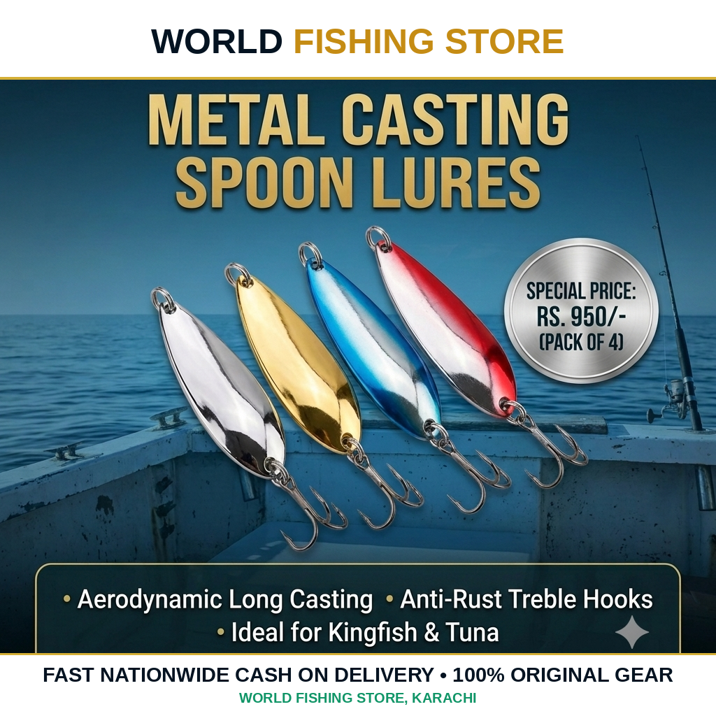 Metal Casting Spoon Lures