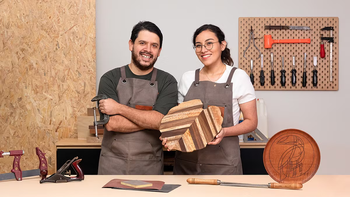 Domestika - Falegnameria di base꞉ assembla diversi tipi di legno - Ita