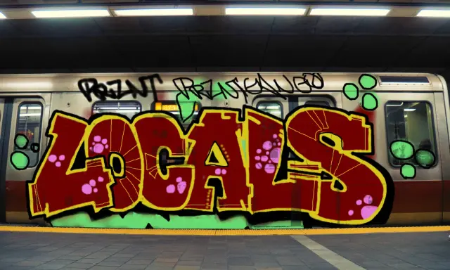 Graffiti artwork by PRZNT