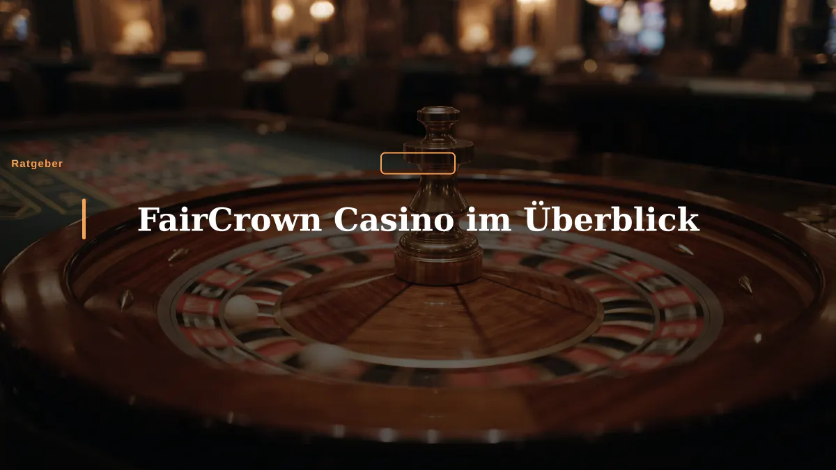FairCrown Casino im Überblick
