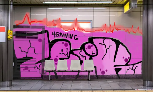 Graffiti artwork by ZE1K