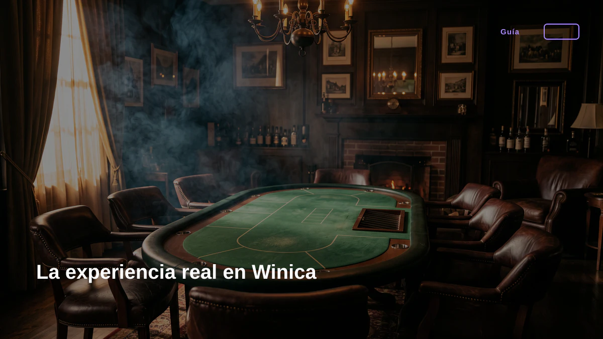 La experiencia real en Winica