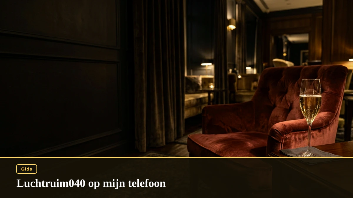 Luchtruim040 op mijn telefoon