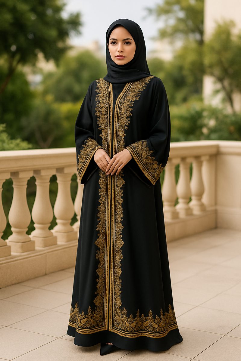 عباية قطرية فخمة موضة 2026