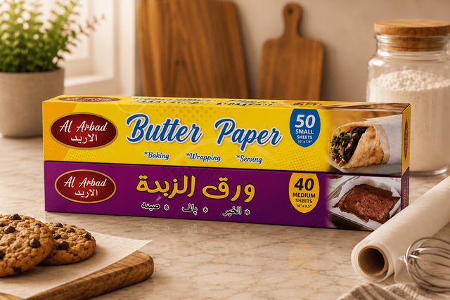 Al-Arbad premium butter paper product pack