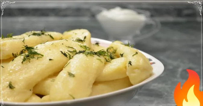 Фото Картофельные галушки