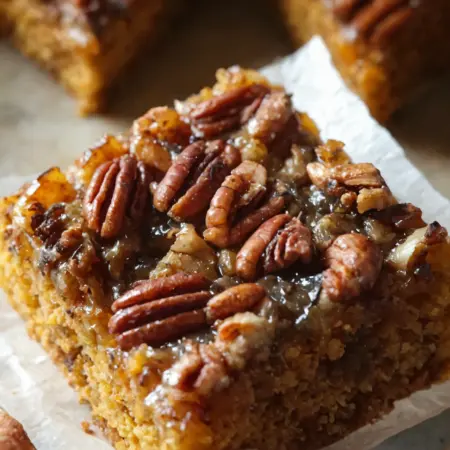 Pumpkin Pecan Upside Down Cake – Tempting Dessert