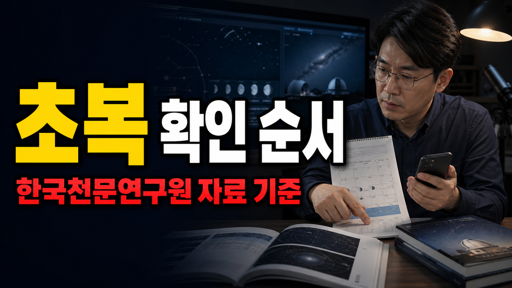 한국천문연구원 달력자료로 2026 초복 확인하는 순서 · 2026 초복 날짜 수요일 기준 관련 핵심 정보를 상징적으로 보여주는 썸네일 이미지