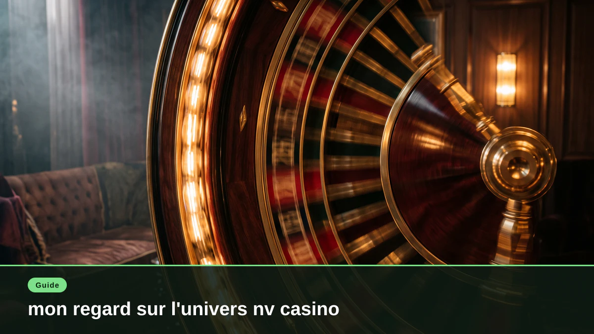 mon regard sur l'univers nv casino