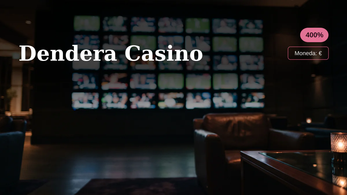 Dendera Casino — bono de bienvenida 400%, pagos: Visa, Mastercard, Skrill, Neteller, Paysafecard