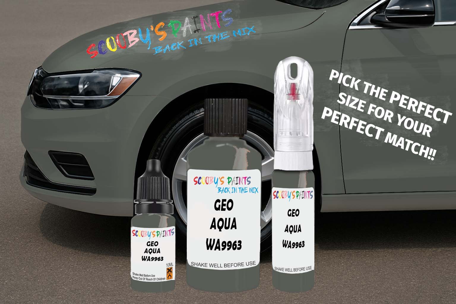 Scooby’s Paints – Geo Triple Touch-Up