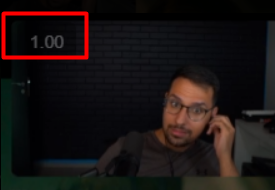 Instrução de Velocidade de Vídeo