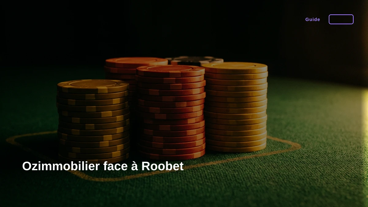 Ozimmobilier face à Roobet