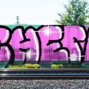 Graffiti artwork by ELES
