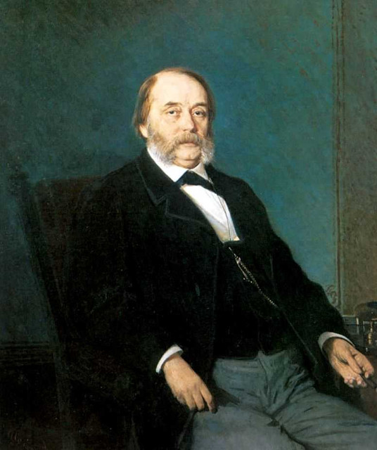 Портрет писателя Ивана Александровича Гончарова