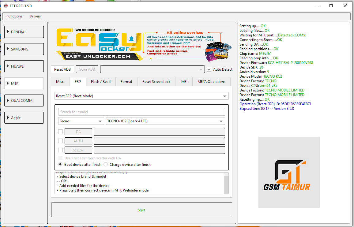 TECHNO SPARK 4 LITE KC2