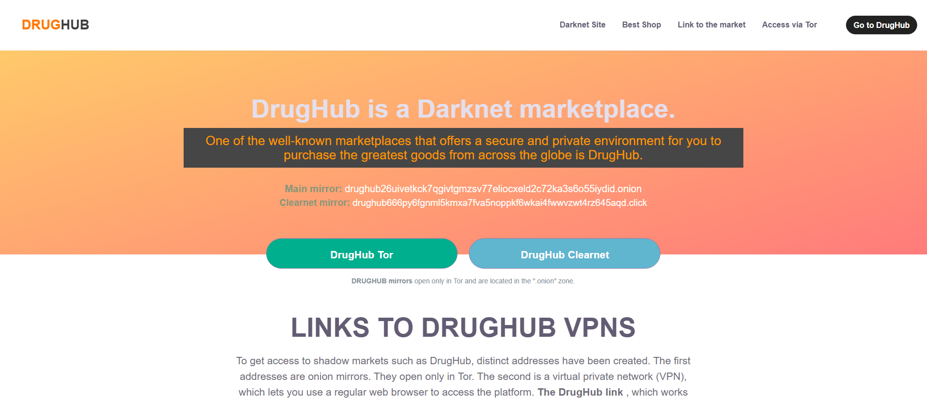 Stored capture of drughub.id