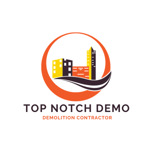 Top notch demolition logo