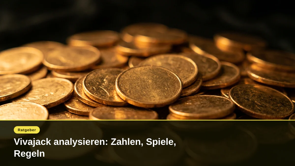 Vivajack analysieren: Zahlen, Spiele, Regeln