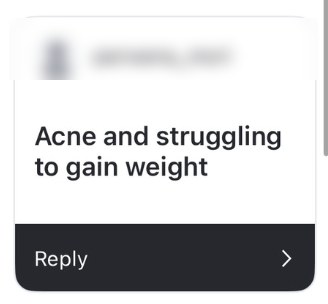 Story reply