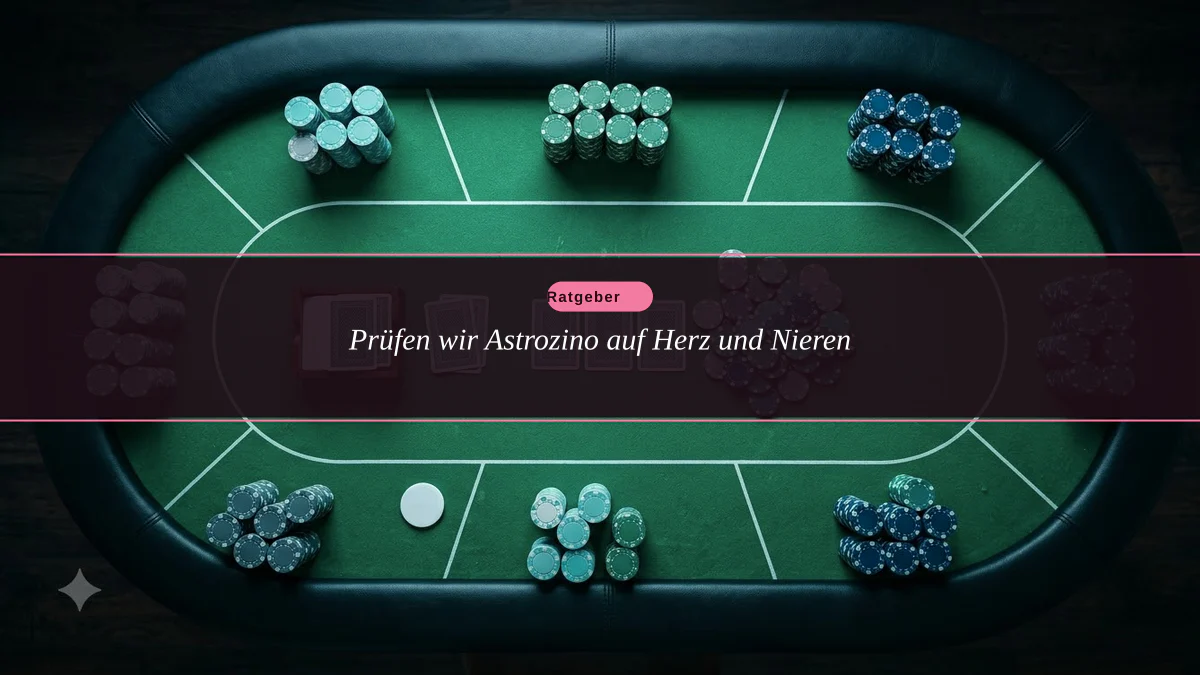 Prüfen wir Astrozino auf Herz und Nieren