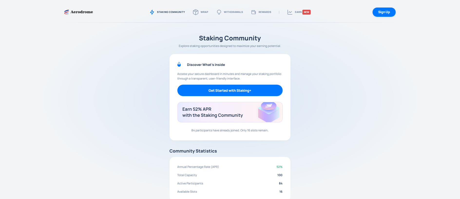 Stored capture of aerostake.app